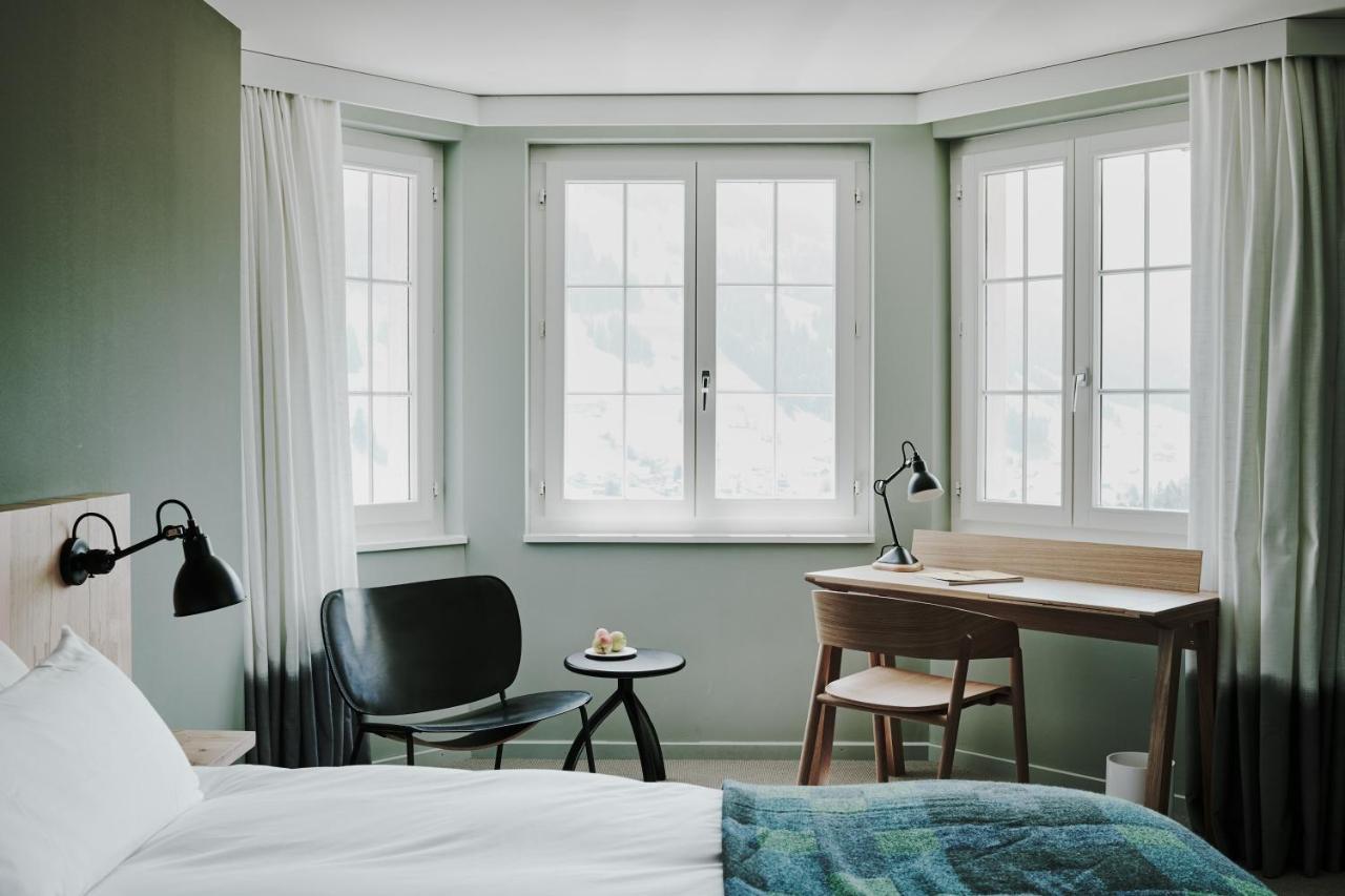 The Cambrian Hotell Adelboden Rum bild